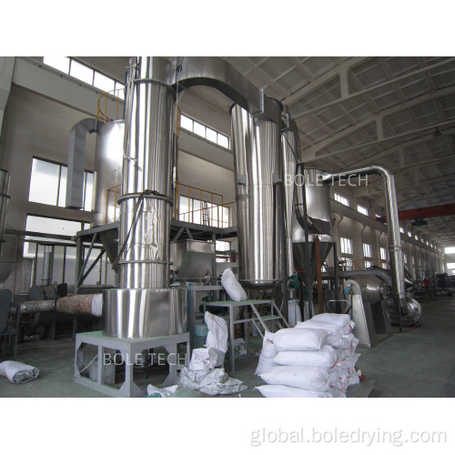 Spin Flash Dryer Carbon nanotubes flash drying machine for battery materials Supplier